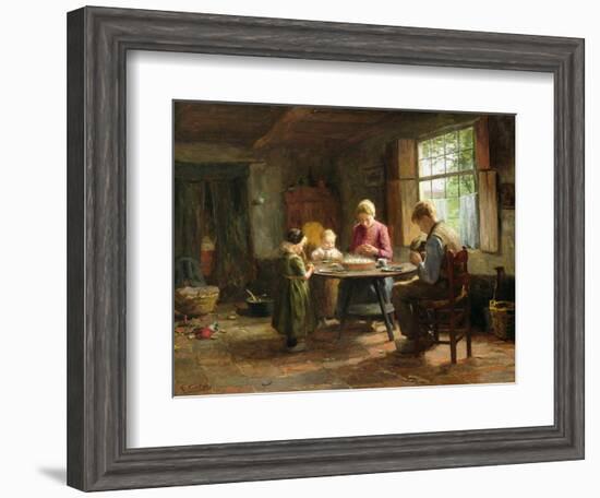 A Dutch Interior - Grace before the Meal-Evert Pieters-Framed Giclee Print