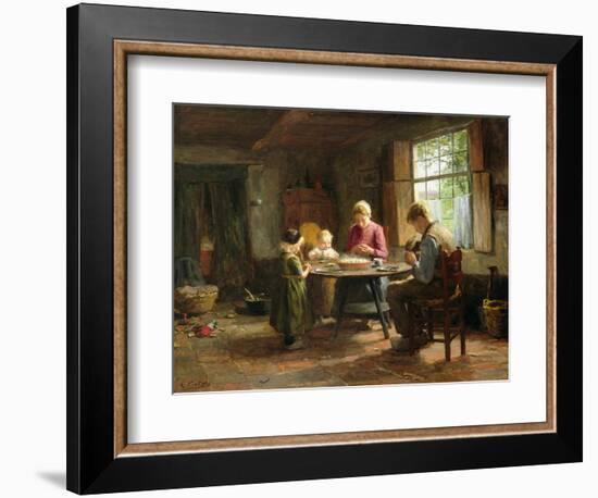 A Dutch Interior - Grace before the Meal-Evert Pieters-Framed Giclee Print