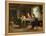 A Dutch Interior - Grace before the Meal-Evert Pieters-Framed Premier Image Canvas