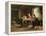 A Dutch Interior - Grace before the Meal-Evert Pieters-Framed Premier Image Canvas