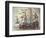 A Dutch Ship-Japanese School-Framed Giclee Print