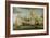 A Dutch Shipping Scene with Vessels in the Mouth of the River Ij-Abraham Storck-Framed Giclee Print