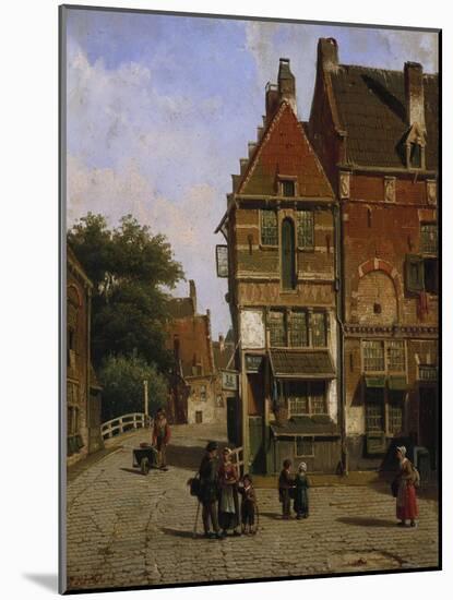 A Dutch Street Scene-Henry Thomas Alken-Mounted Giclee Print