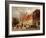 A Dutch Town Square, 1860-Willem Koekkoek-Framed Giclee Print