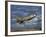 A F-86 Sabre Jet in Flight-Stocktrek Images-Framed Photographic Print