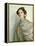 'A Fair Spaniard', Portrait of Mrs Chowne (Oil on Canvas)-John Lavery-Framed Premier Image Canvas