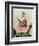 A Fairy Holding a Leaf, Sitting on a Snail Above a Rose-Amelia Jane Murray-Framed Giclee Print