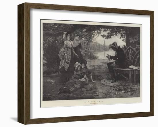 A Fairy Tale-Edward Frederick Brewtnall-Framed Giclee Print