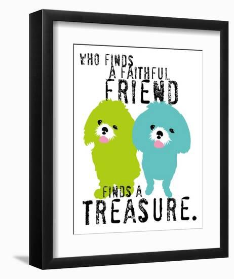 A Faithful Friend-Ginger Oliphant-Framed Art Print