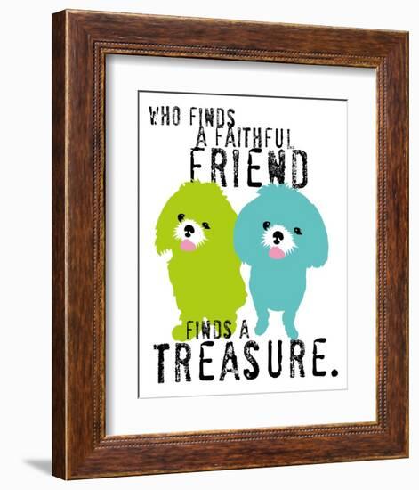 A Faithful Friend-Ginger Oliphant-Framed Art Print