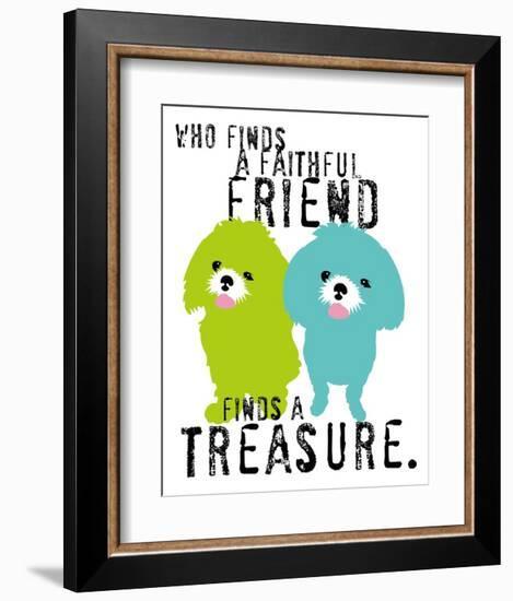 A Faithful Friend-Ginger Oliphant-Framed Art Print