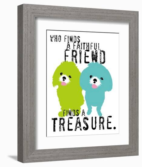 A Faithful Friend-Ginger Oliphant-Framed Art Print