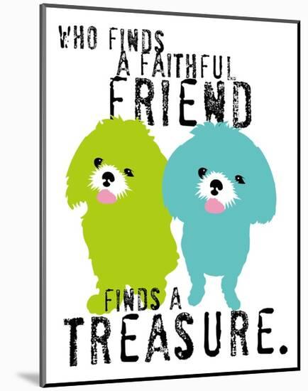 A Faithful Friend-Ginger Oliphant-Mounted Art Print