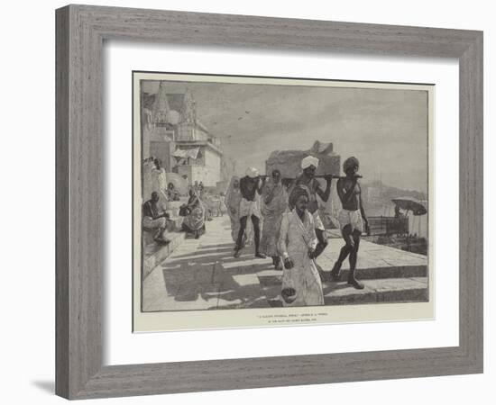 A Fakir's Funeral, India-Edwin Lord Weeks-Framed Giclee Print