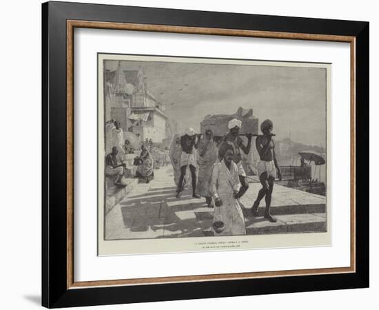 A Fakir's Funeral, India-Edwin Lord Weeks-Framed Giclee Print