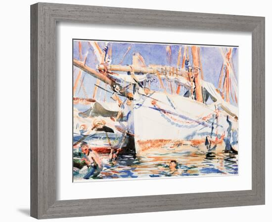 A Falucho-John Singer Sargent-Framed Giclee Print