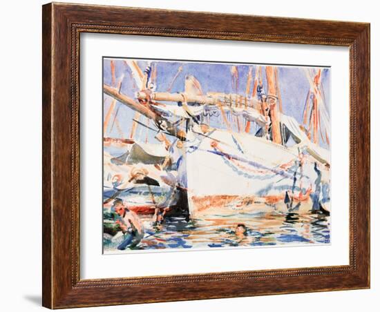 A Falucho-John Singer Sargent-Framed Giclee Print