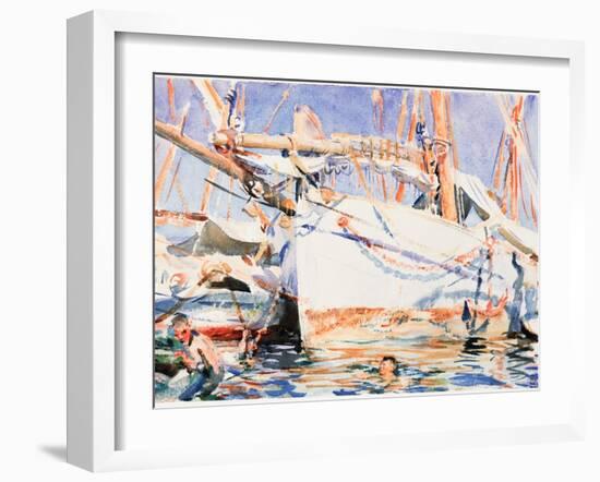 A Falucho-John Singer Sargent-Framed Giclee Print