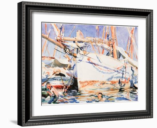 A Falucho-John Singer Sargent-Framed Giclee Print