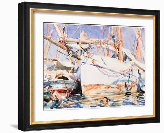 A Falucho-John Singer Sargent-Framed Giclee Print