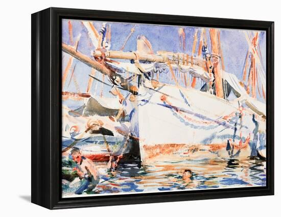 A Falucho-John Singer Sargent-Framed Premier Image Canvas