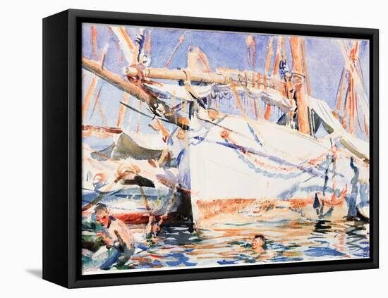 A Falucho-John Singer Sargent-Framed Premier Image Canvas