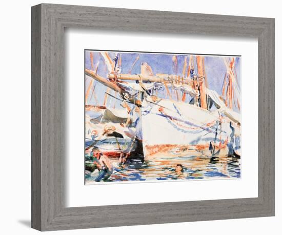 A Falucho-John Singer Sargent-Framed Giclee Print