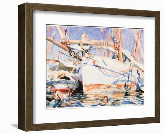 A Falucho-John Singer Sargent-Framed Giclee Print