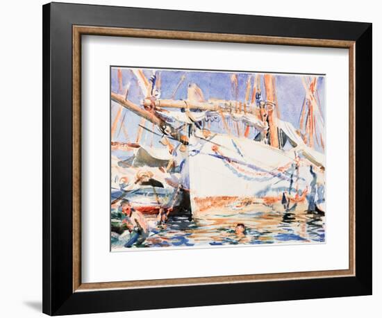 A Falucho-John Singer Sargent-Framed Giclee Print