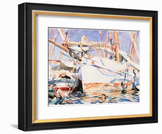 A Falucho-John Singer Sargent-Framed Giclee Print