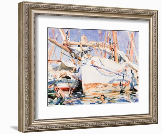 A Falucho-John Singer Sargent-Framed Giclee Print