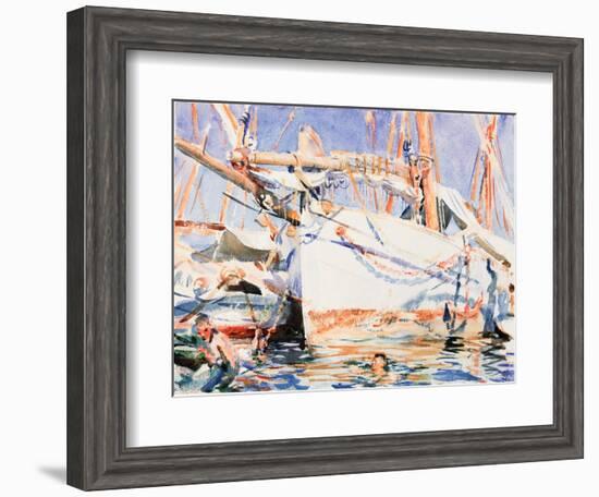 A Falucho-John Singer Sargent-Framed Giclee Print