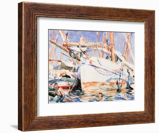 A Falucho-John Singer Sargent-Framed Giclee Print