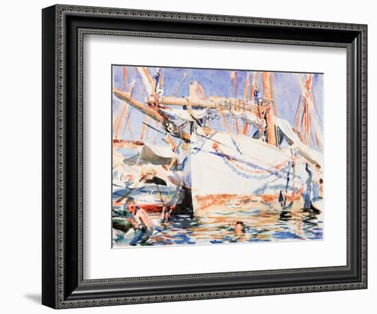 A Falucho-John Singer Sargent-Framed Giclee Print