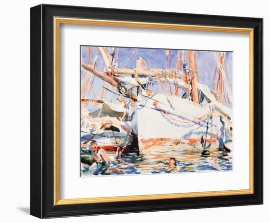 A Falucho-John Singer Sargent-Framed Giclee Print