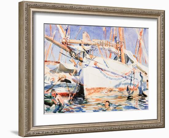 A Falucho-John Singer Sargent-Framed Giclee Print