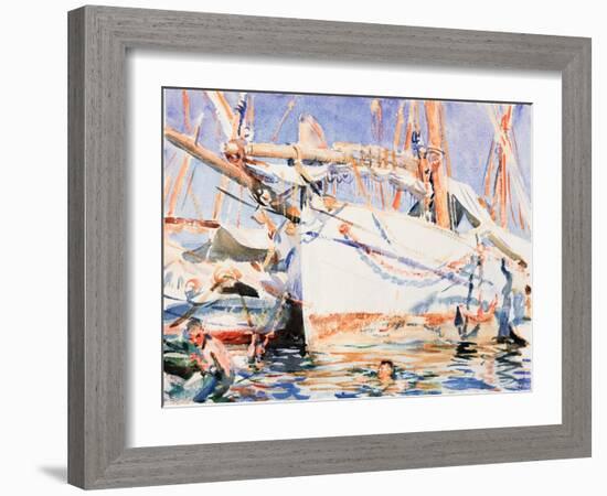 A Falucho-John Singer Sargent-Framed Giclee Print