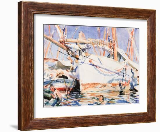 A Falucho-John Singer Sargent-Framed Giclee Print