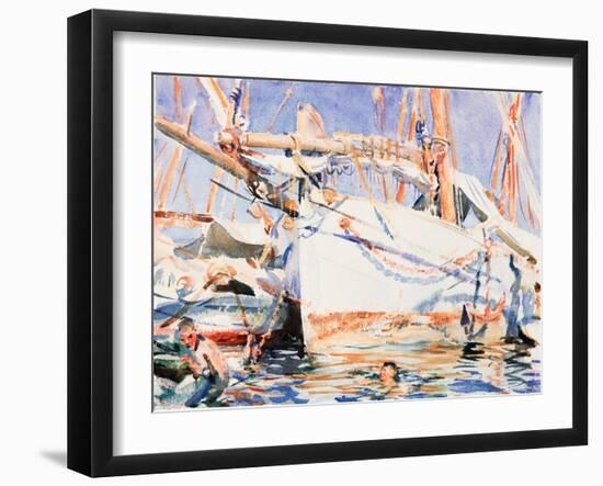 A Falucho-John Singer Sargent-Framed Giclee Print