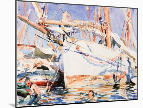 A Falucho-John Singer Sargent-Mounted Giclee Print
