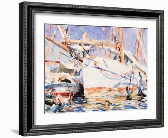 A Falucho-John Singer Sargent-Framed Giclee Print