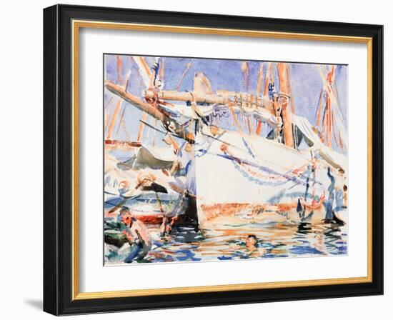 A Falucho-John Singer Sargent-Framed Giclee Print