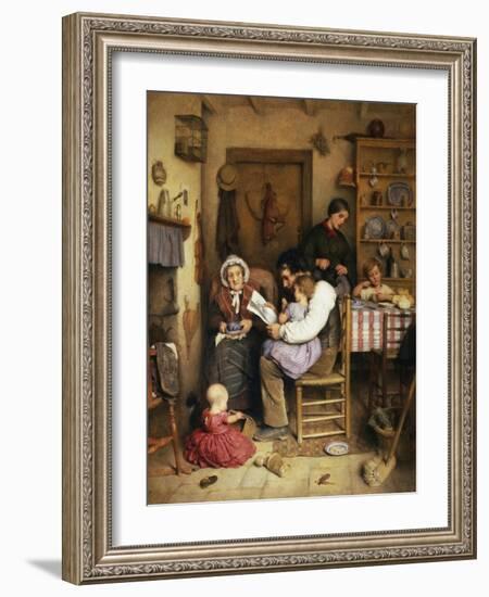 A Family Gathering-Joseph Clark-Framed Giclee Print