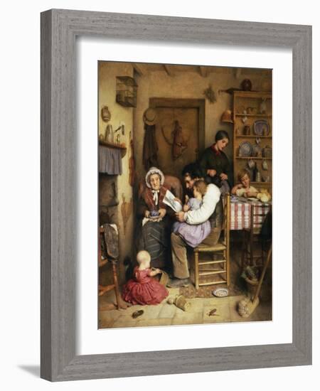 A Family Gathering-Joseph Clark-Framed Giclee Print