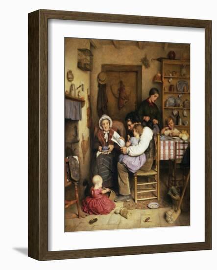 A Family Gathering-Joseph Clark-Framed Giclee Print