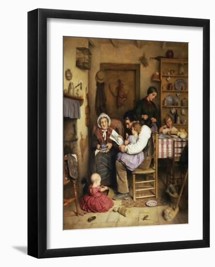 A Family Gathering-Joseph Clark-Framed Giclee Print