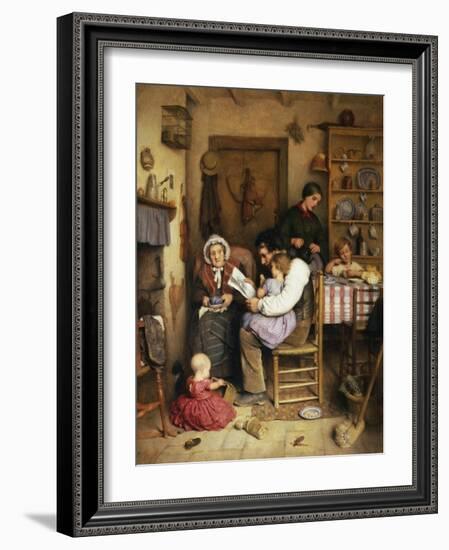 A Family Gathering-Joseph Clark-Framed Giclee Print