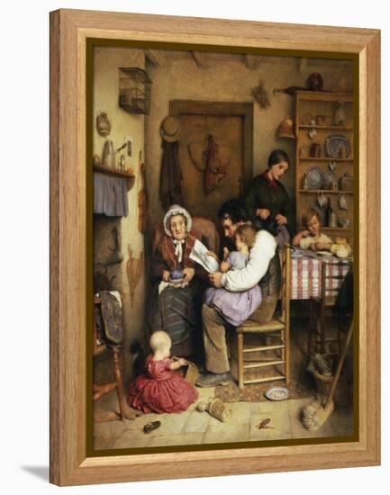 A Family Gathering-Joseph Clark-Framed Premier Image Canvas