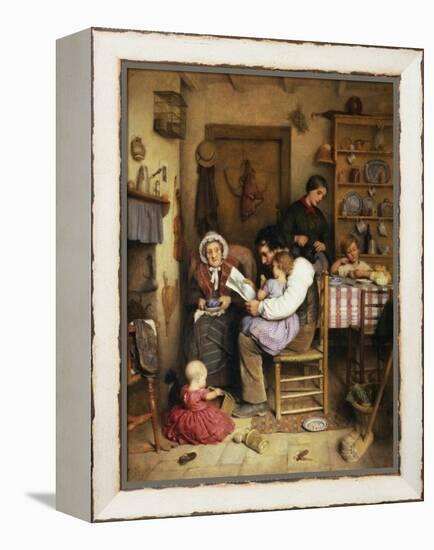 A Family Gathering-Joseph Clark-Framed Premier Image Canvas