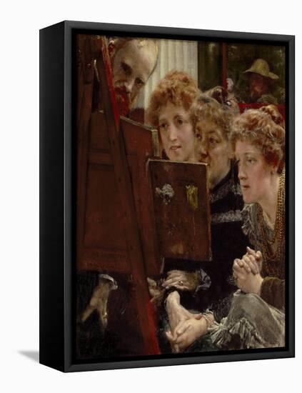 A Family Group, 1896-Sir Lawrence Alma-Tadema-Framed Premier Image Canvas